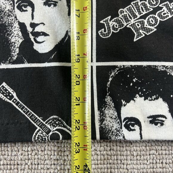 Vintage 90s Elvis Presley Jailhouse Rock AOP Sweatshirt Medium Liberty Flyer - Picture 5 of 13